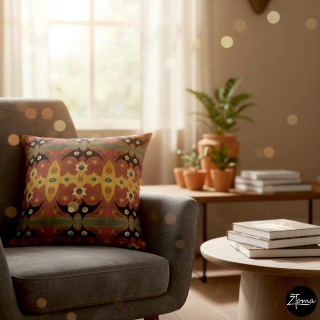 Cross Throw Pillow (Creator Uploaded)