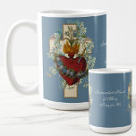 Cross Virgin Mary Immaculate Heart Religious  Coffee Mug at Zazzle