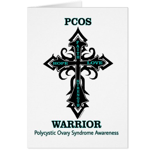 Cross/Warrior...PCOS Cards (Front)