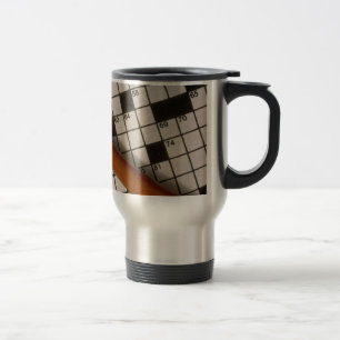 Cross Words Travel Mug