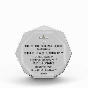 Cross Years of Service Award