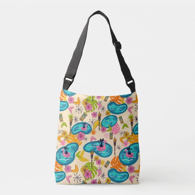 Crossbody Bag in Atomic Kitty Luau (Front)