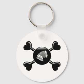 Crossbones Accordion Keychain