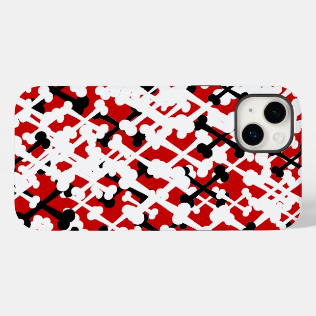Crossbones Case-Mate iPhone Case (Back (Horizontal))