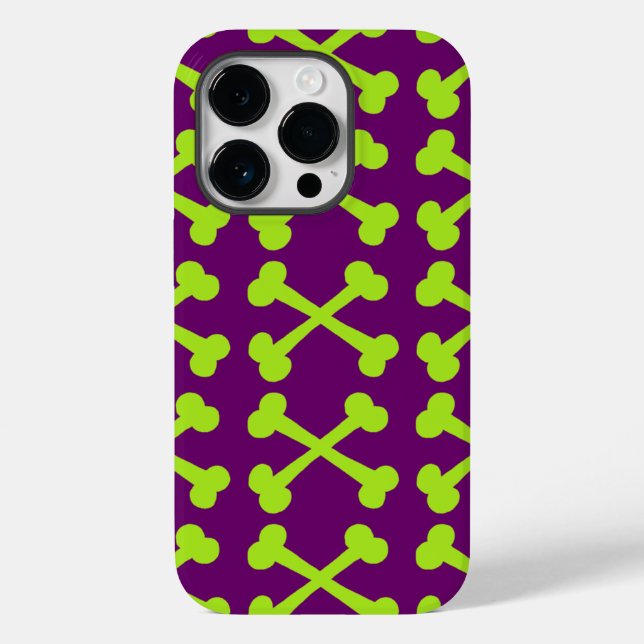 Crossbones Case-Mate iPhone Case (Back)