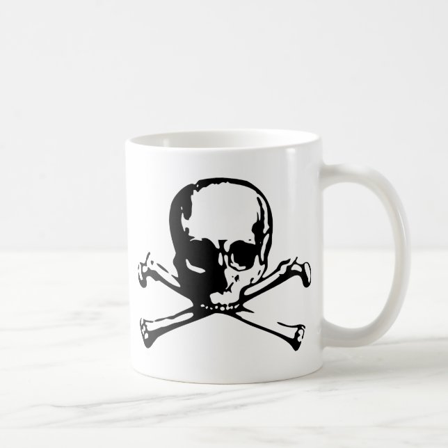Crossbones Coffee Mug (Right)