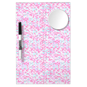 Crossbones Dry Erase Board With Mirror