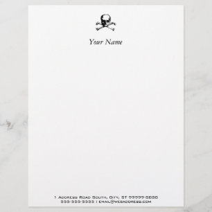 Crossbones Letterhead