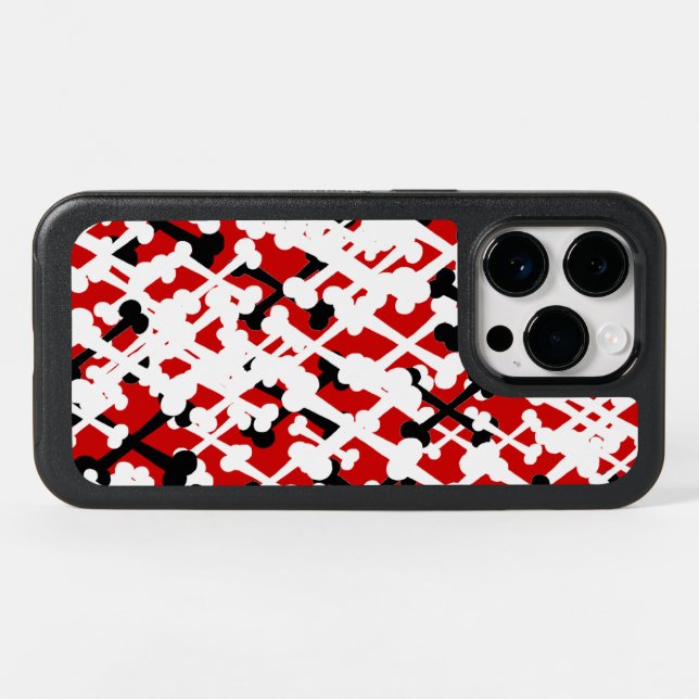 Crossbones Otterbox iPhone Case (Back Horizontal)