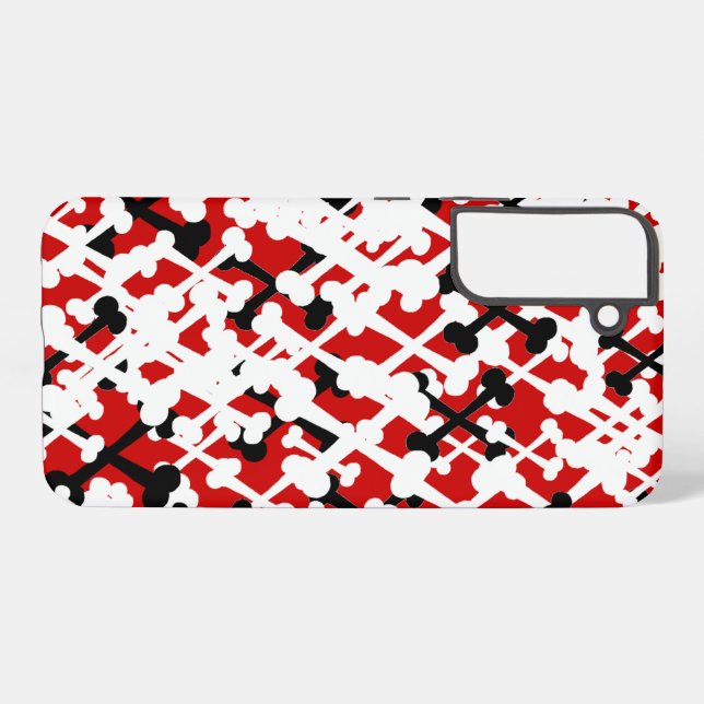 Crossbones Samsung Galaxy Case (Back Horizontal)