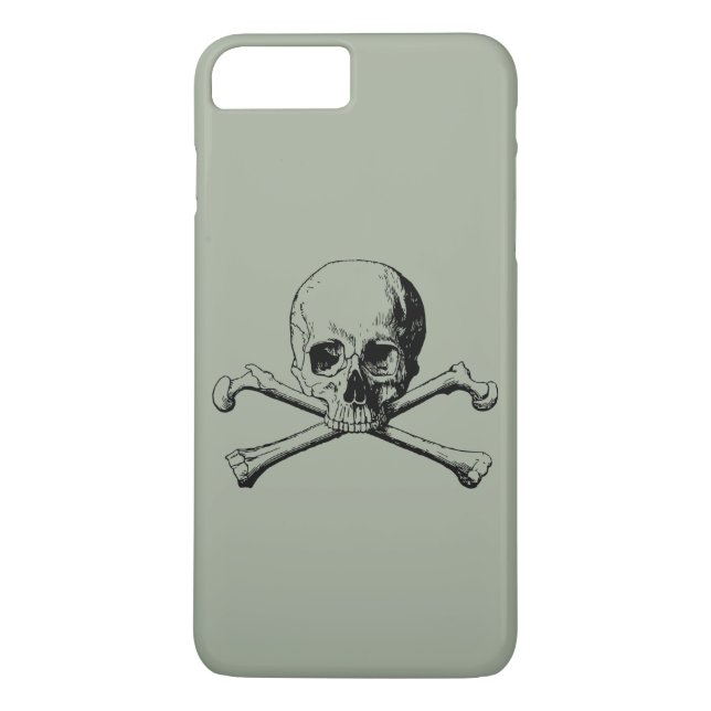 Crossbones skull Case-Mate iPhone case (Back)