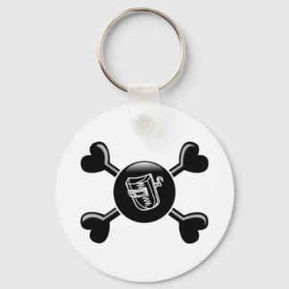 Crossbones Welding Keychain