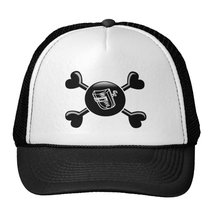 Crossbones Welding Mesh Hat