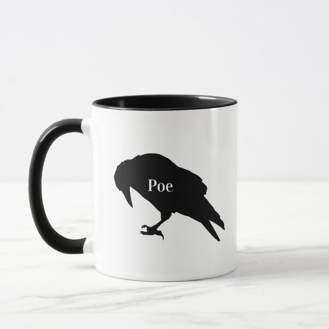 CROSSBREED: Poe + Raven Mug (Left)