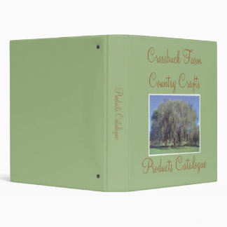 Crossbuck Farm Products Binder
