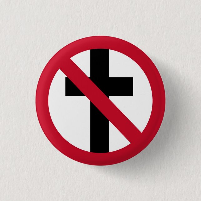 CrossBuster Pinback Button (Front)