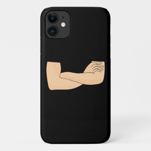 Crossed arms iPhone 11 case