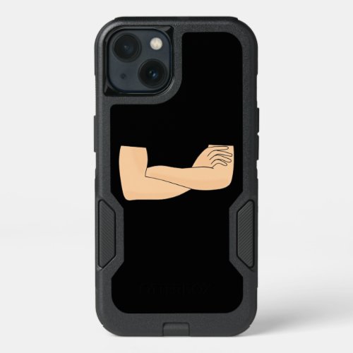 Crossed arms iPhone 13 case