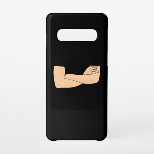 Crossed arms samsung galaxy s10 case