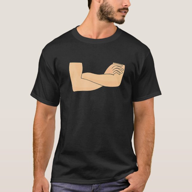 Crossed Arms  Self confident Appearance Expression T-Shirt (Front)