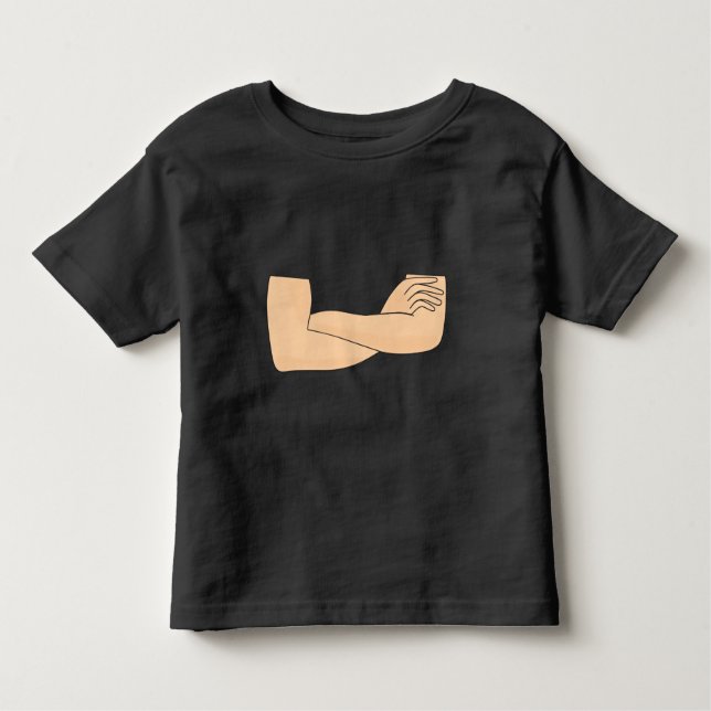 Crossed arms toddler t-shirt (Front)