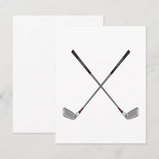 Crossed Clubs (Front/Back)