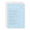 Crossed Corner Baptism/Christening Invitation