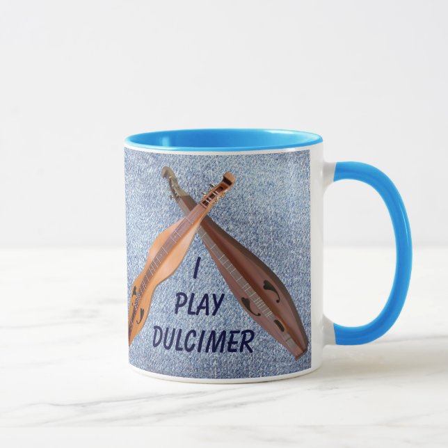 CROSSED DULCIMERS-MUG MUG (Right)