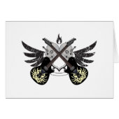 Crossed Guitars and Skulls (Front Horizontal)