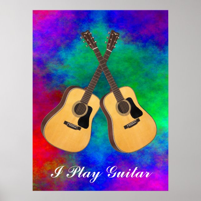 CROSSED GUITARS-POSTERS POSTER (Front)