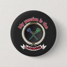 Crossed Lacrosse Sticks Ball Passion Sport Game