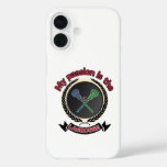 Crossed Lacrosse Sticks Ball Passion Sport Game iPhone 16 Case