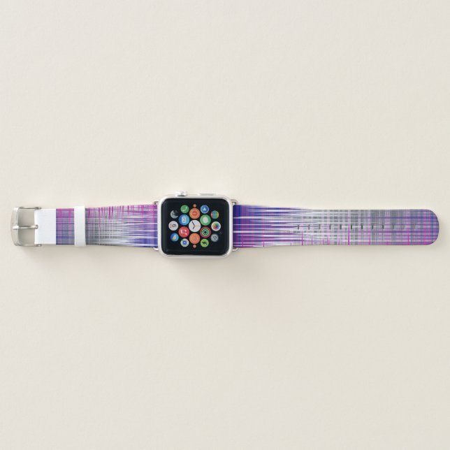 crossed lines apple watch band (Front)