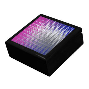 crossed lines gift box