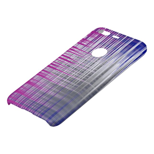 crossed lines uncommon google pixel case (Bottom)