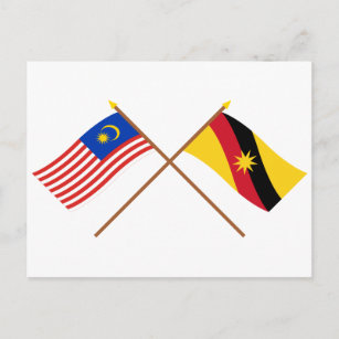 Sarawak Flag Postcards No Minimum Quantity Zazzle