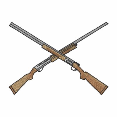 Crossed Shotguns | Zazzle