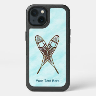 Crossed Snowshoes On Snow OtterBox iPhone Case