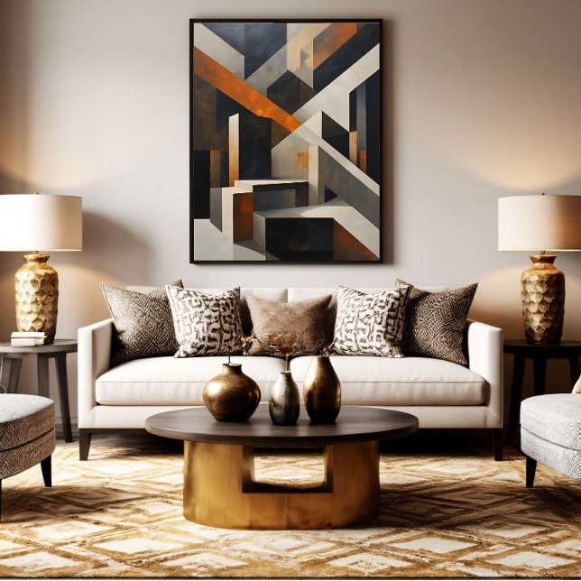 Crossed Structures Canvas Print (Creator Uploaded)