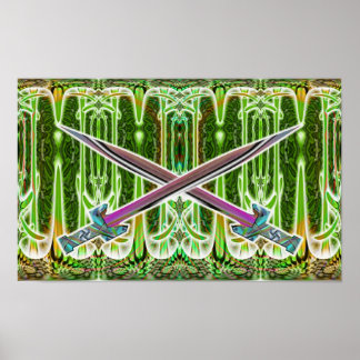 Crossed Swords  Print
