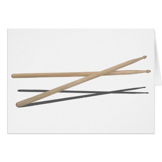 CrossedDrumSticks042211 Cards (Front Horizontal)