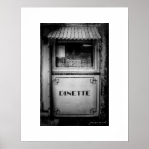 Crosser Diner Lisbon Ohio Poster Print