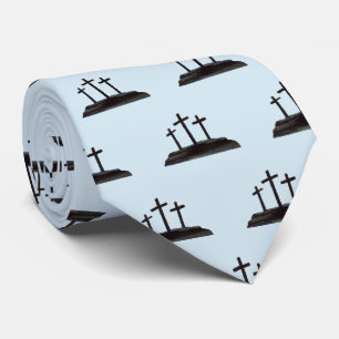 Crosses Neck Tie