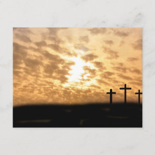 Crosses on a Hill Customizable Invitation