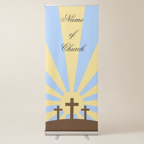 Crosses Retractable Banner