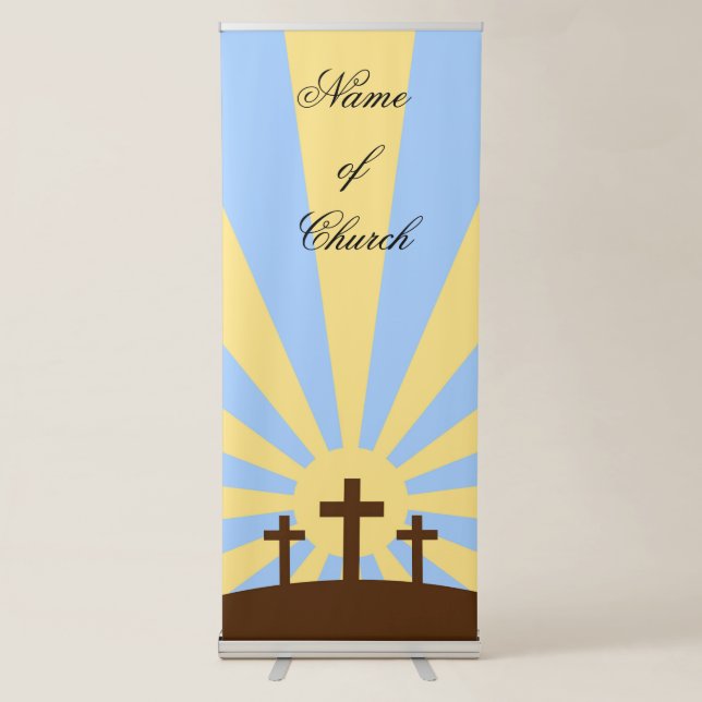 Crosses Retractable Banner (Front)