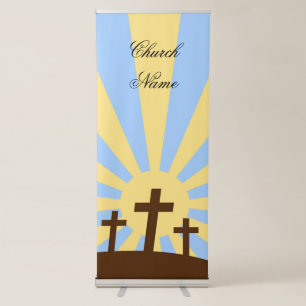 Crosses Retractable Banner