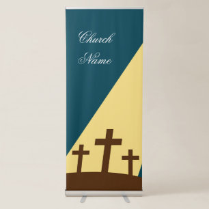 Crosses Retractable Banner