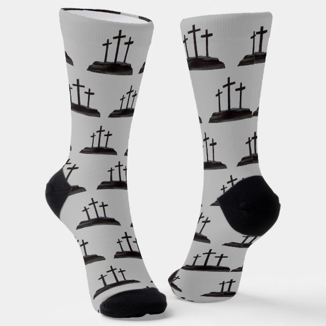 Crosses Socks (Angled)