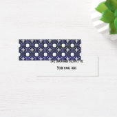 Crosses & Squares Blue - Bookmark (Desk)